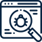 icon-search-bug - Only Bugs Icon searching a bug